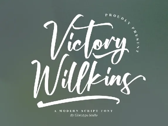 Victory Willkins font