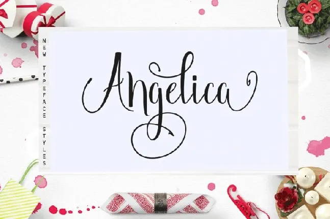 Angelica Script font