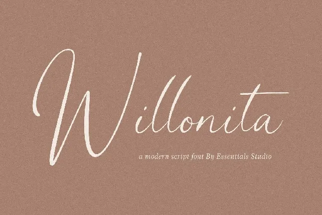 Willonita font