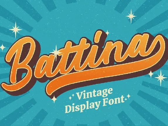 Battina font