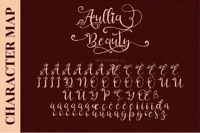 Aullia Beauty font