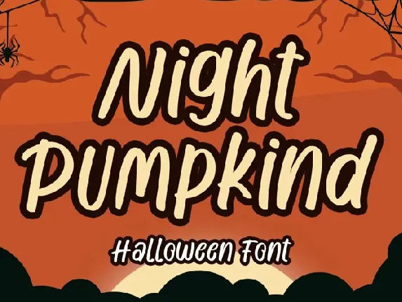 Night Pumpkind font