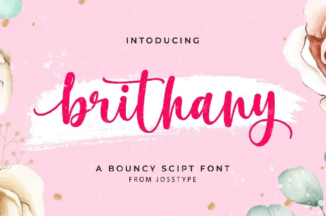 Brithany font