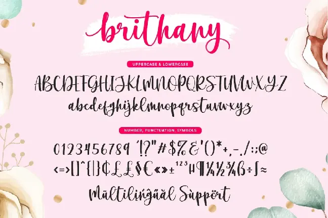 Brithany font