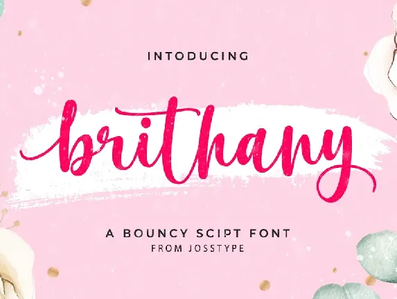 Brithany font