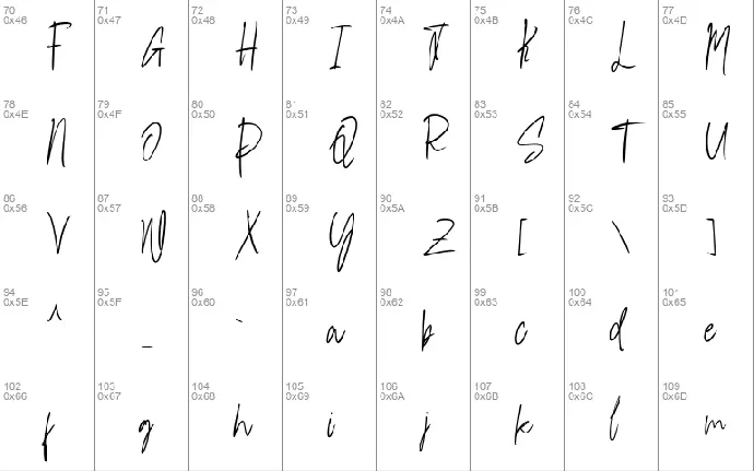 Jesdial Signature font