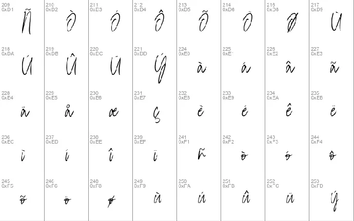 Jesdial Signature font