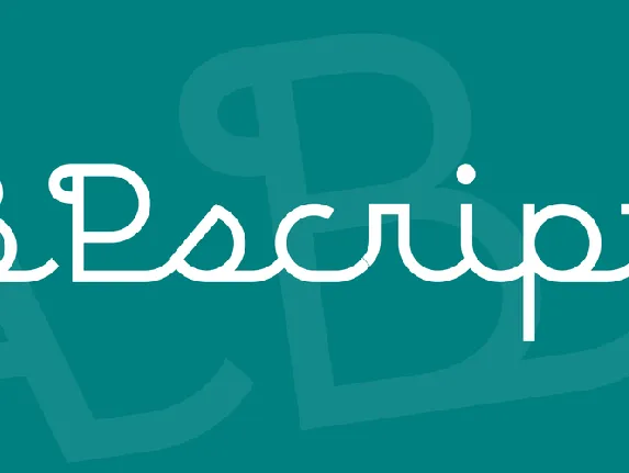 BPscript font