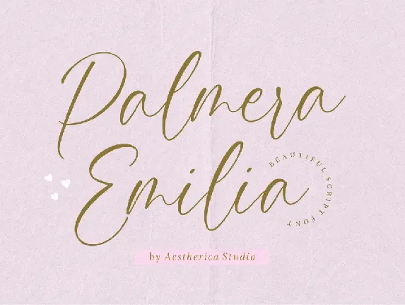 Palmera Emilia font