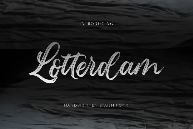 Lotterdam font