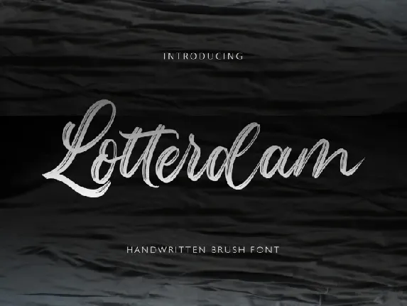 Lotterdam font