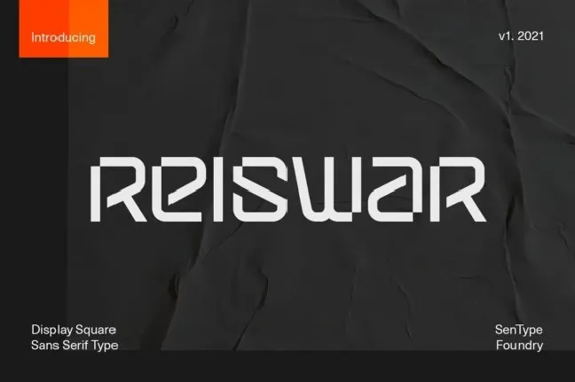 Reiswar font