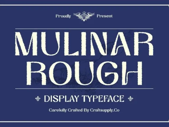 Mulinar Rough font