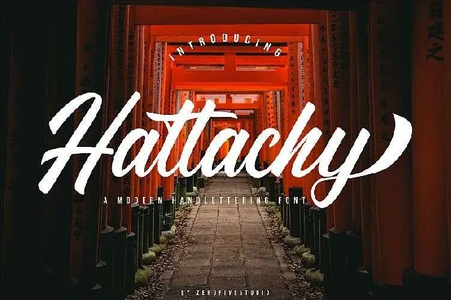 Hattachy font