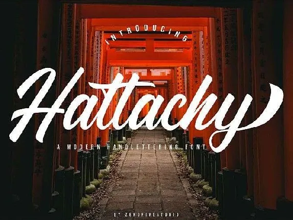 Hattachy font