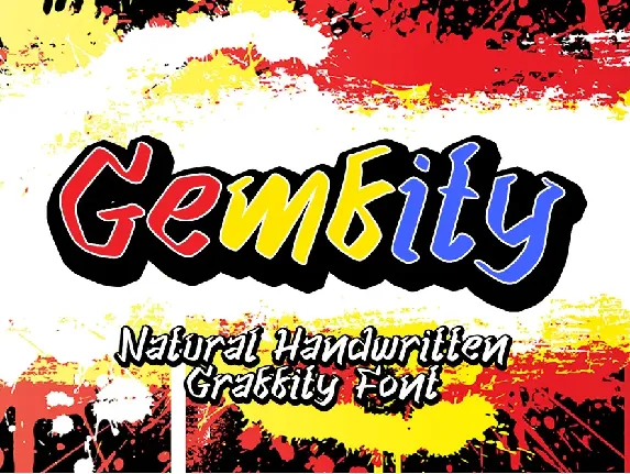 Gemfity font