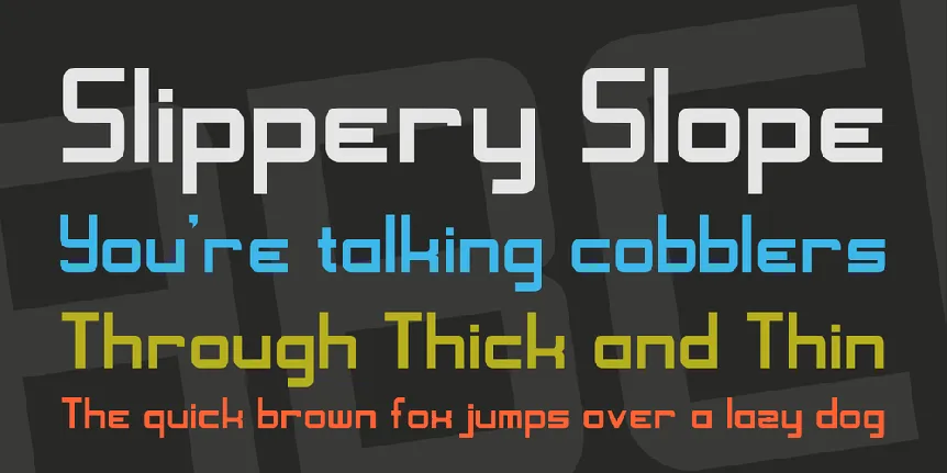 Shoom Vertical font