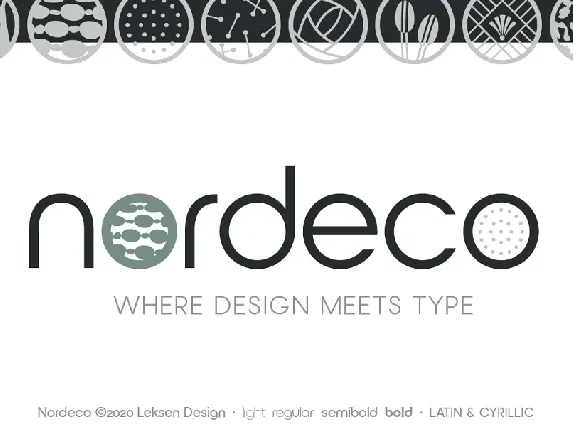 Nordeco Family font