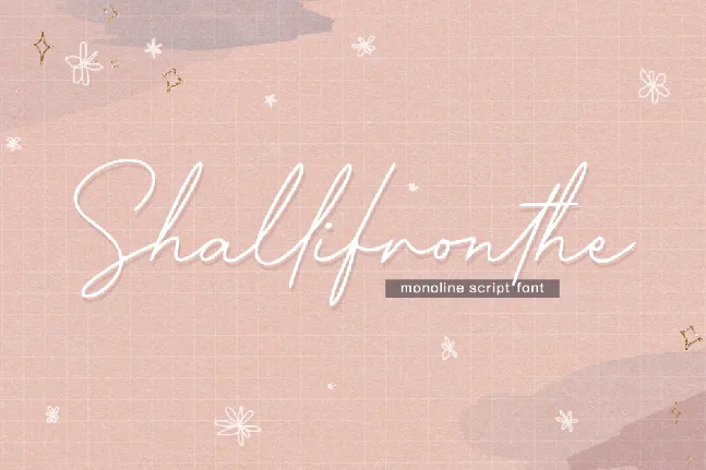 Shallifronthe font