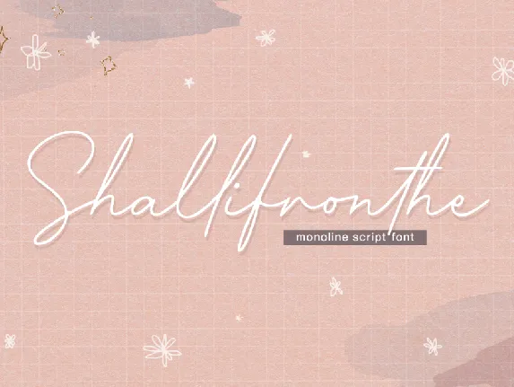 Shallifronthe font