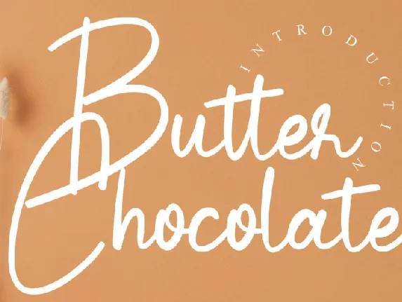 Butter Chocolate Script font