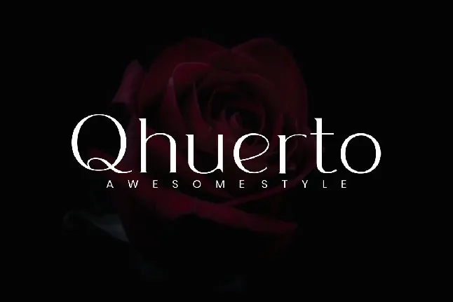 Qhuerto font