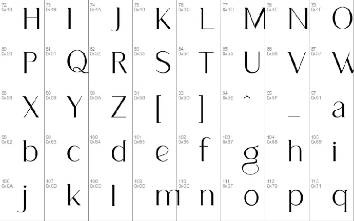 Qhuerto font