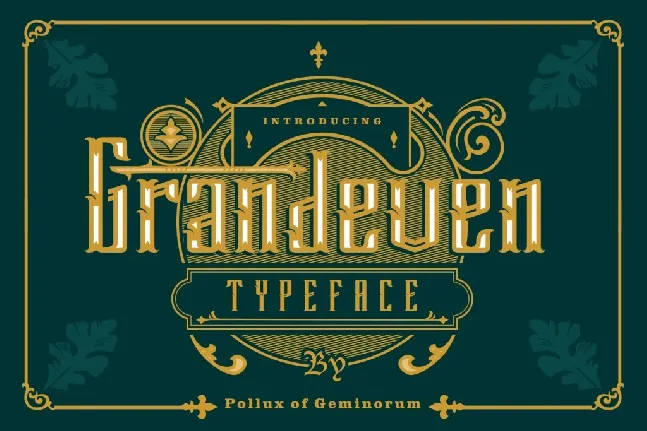 Grandeven font