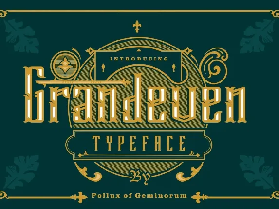 Grandeven font