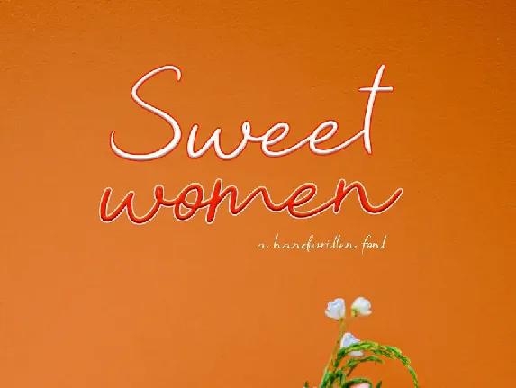 Sweet Women font