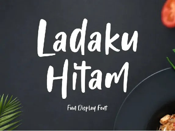 Ladaku Hitam font