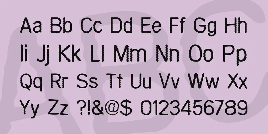 Comaprison font