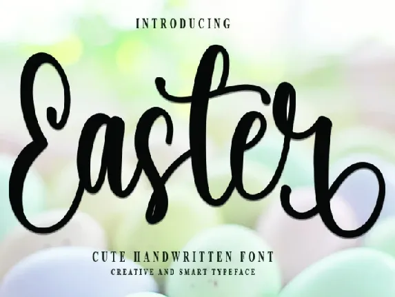 Easter font