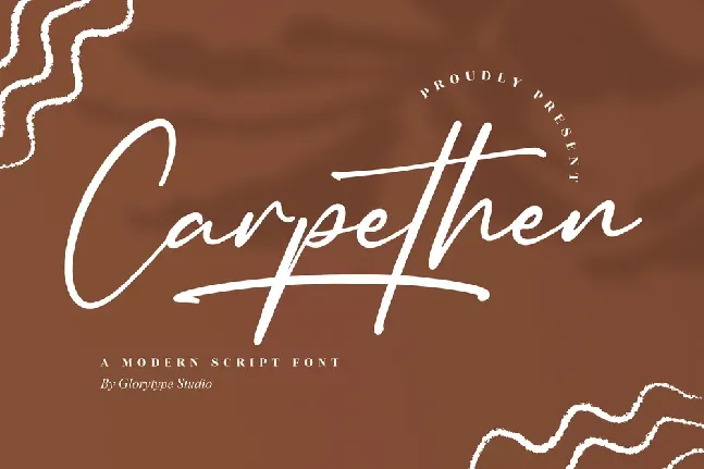 Carpethen font