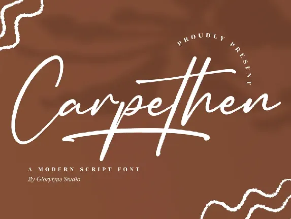 Carpethen font