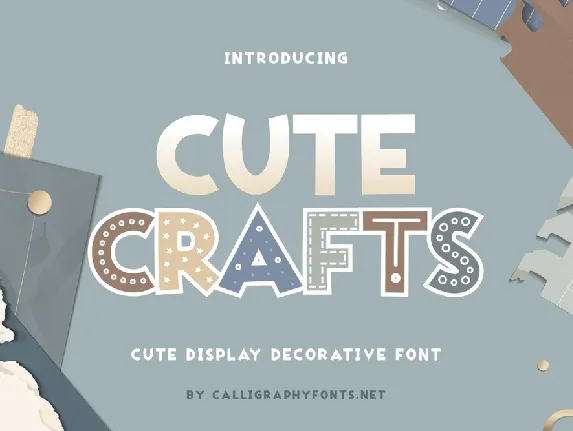 Cute Crafts font