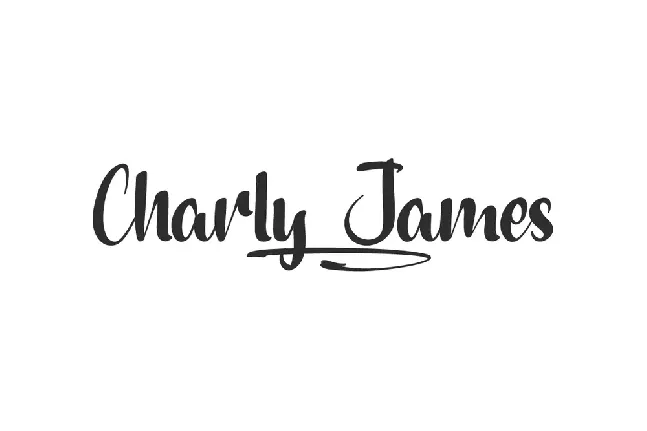 Charly James font