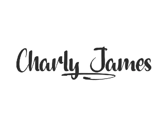 Charly James font