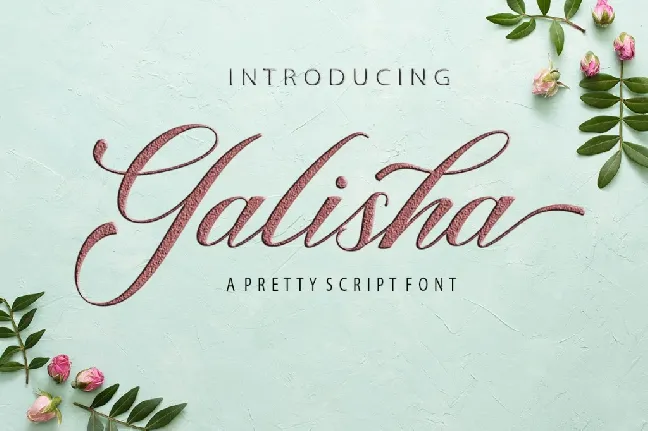 Galisha Script font