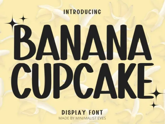 Banana Cucake font