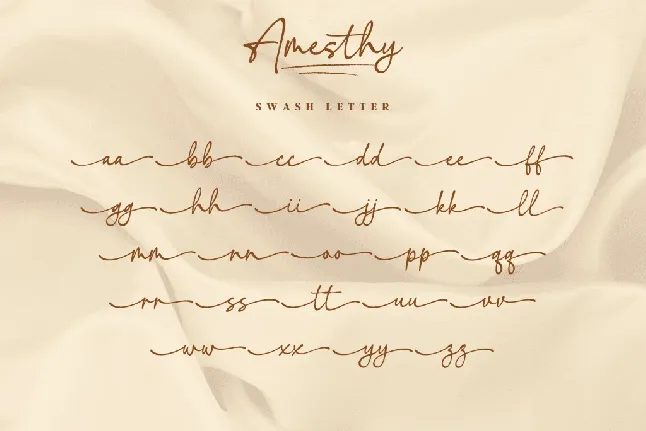 Amesthy font