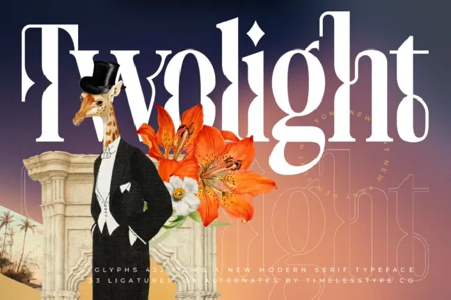 Twolight Serif font