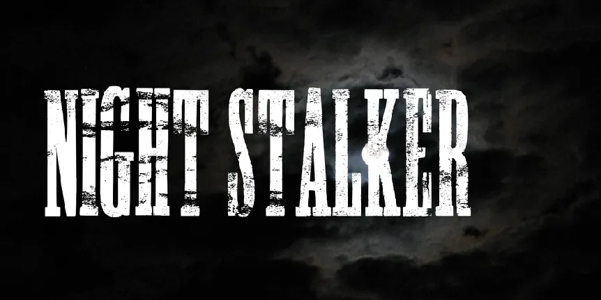 NIGHT STALKER font