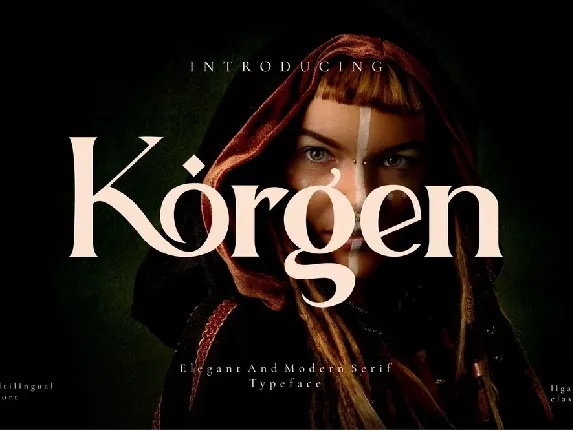 Korgen font