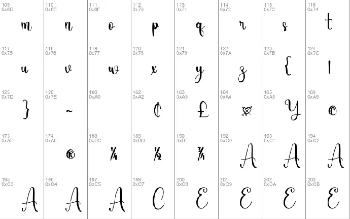 Dormitory font