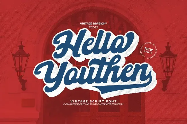 Hello Youthen font