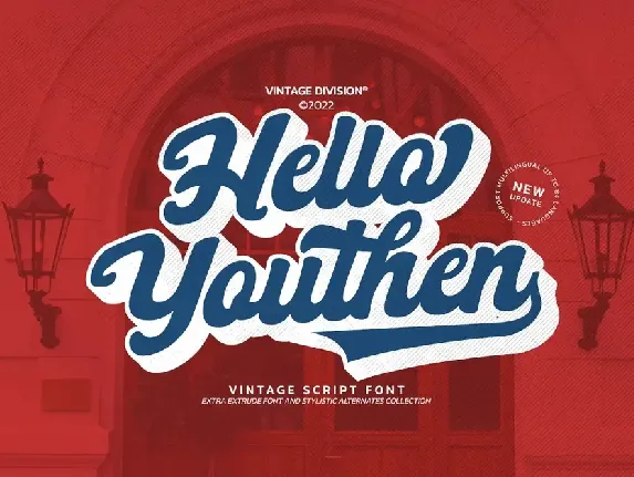 Hello Youthen font