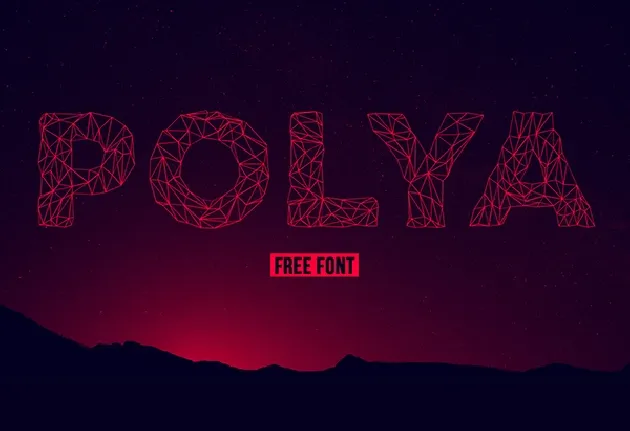 POLYA Typeface font