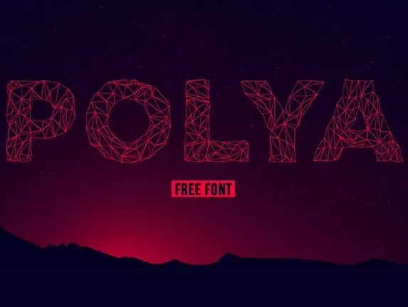 POLYA Typeface font