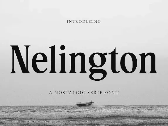 Nelington font